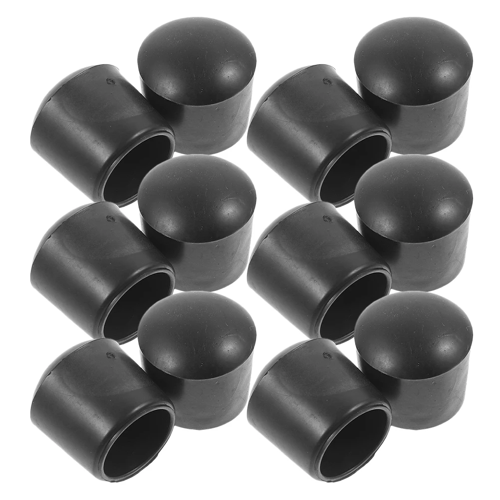 

16pcs Foosball End Caps PVC Rod Covers Football Machine Pole Caps Replacement Table Parts Universal Design for Standard
