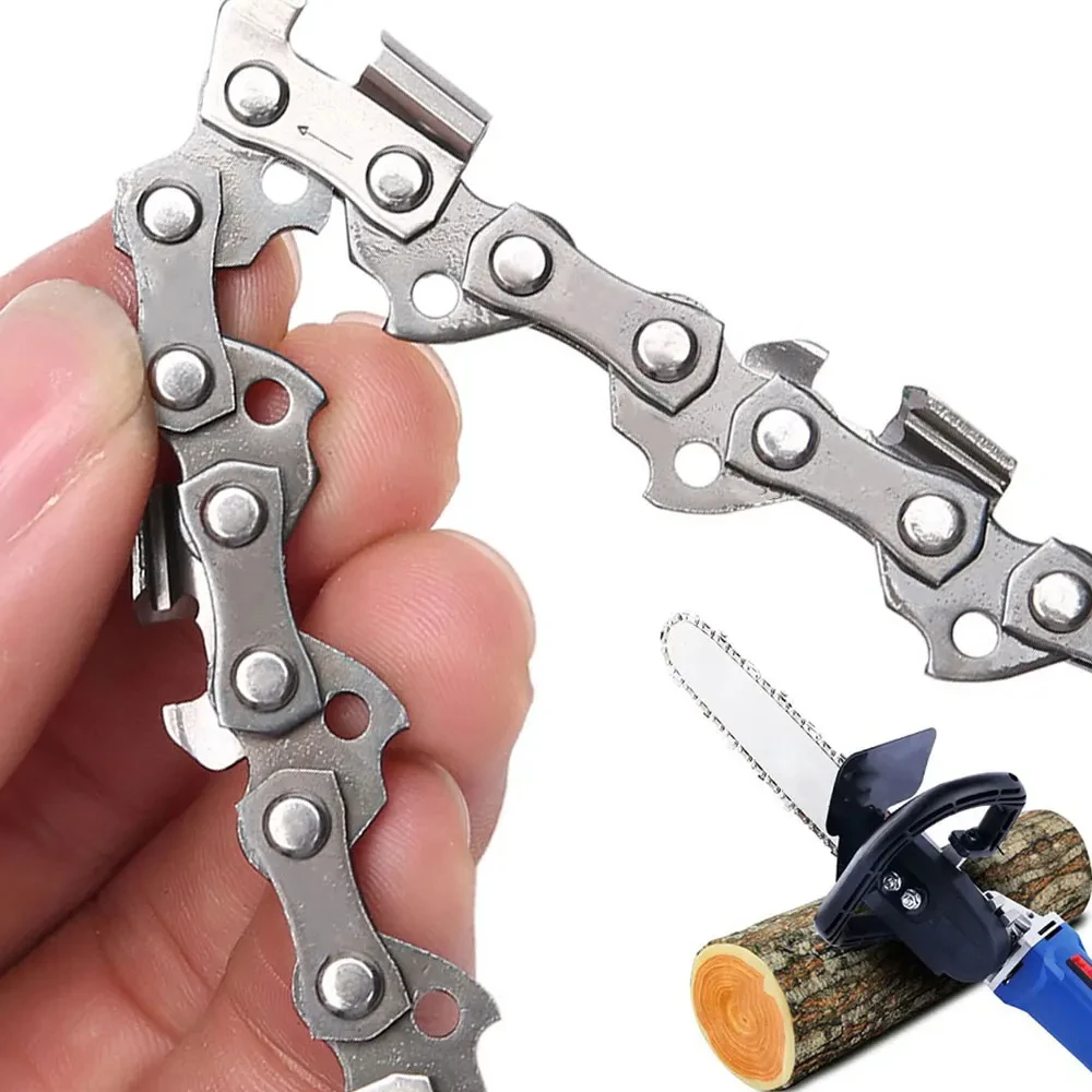 Chainsaw Chain 14/16  Inch 3/8 Alloy Steel Replacement Chain Sharp Heavy Duty Lumber Cutting Attachment