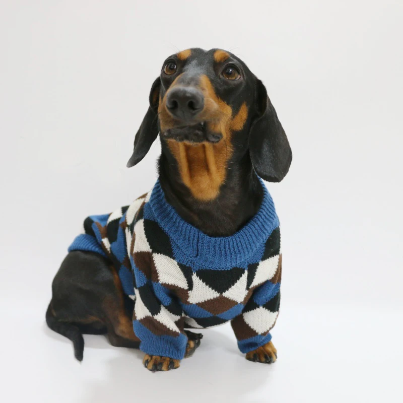 Suéter para cachorros, ropa cálida de invierno para perros pequeños y medianos, abrigo para perro salchicha, Bulldog Francés, Yorkie, caniche, suéter para mascotas
