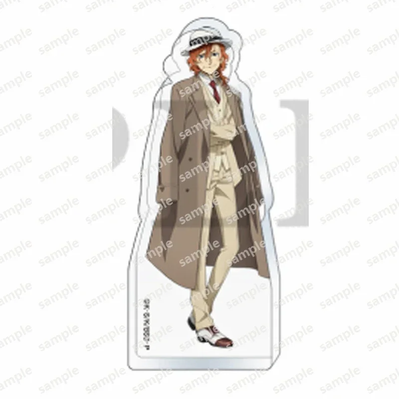 Anime Dazai Osamu Nakajima Atsushi Fukuzawa Yukichi Acrylic Stand Doll Game Figure Model Plate Cosplay Toy for Gift