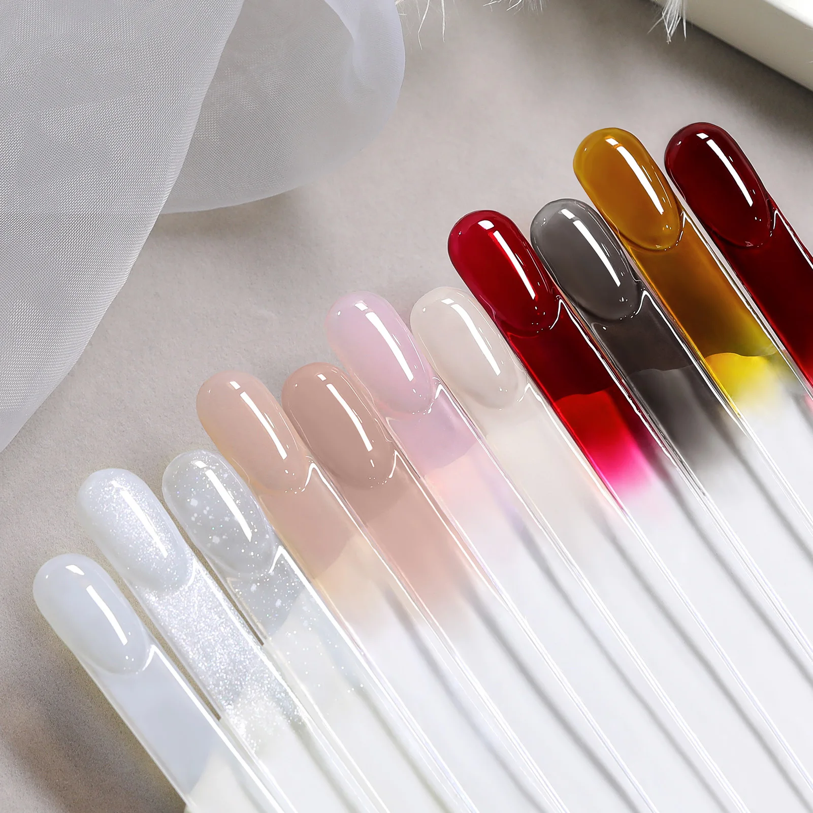 ولد جميلة 15 مللي هلام هلام البولندية حليبي الأبيض عارية بريق نقع قبالة LED الأشعة فوق البنفسجية هلام شبه دائم مسمار الفن مانيكير هلام الورنيش