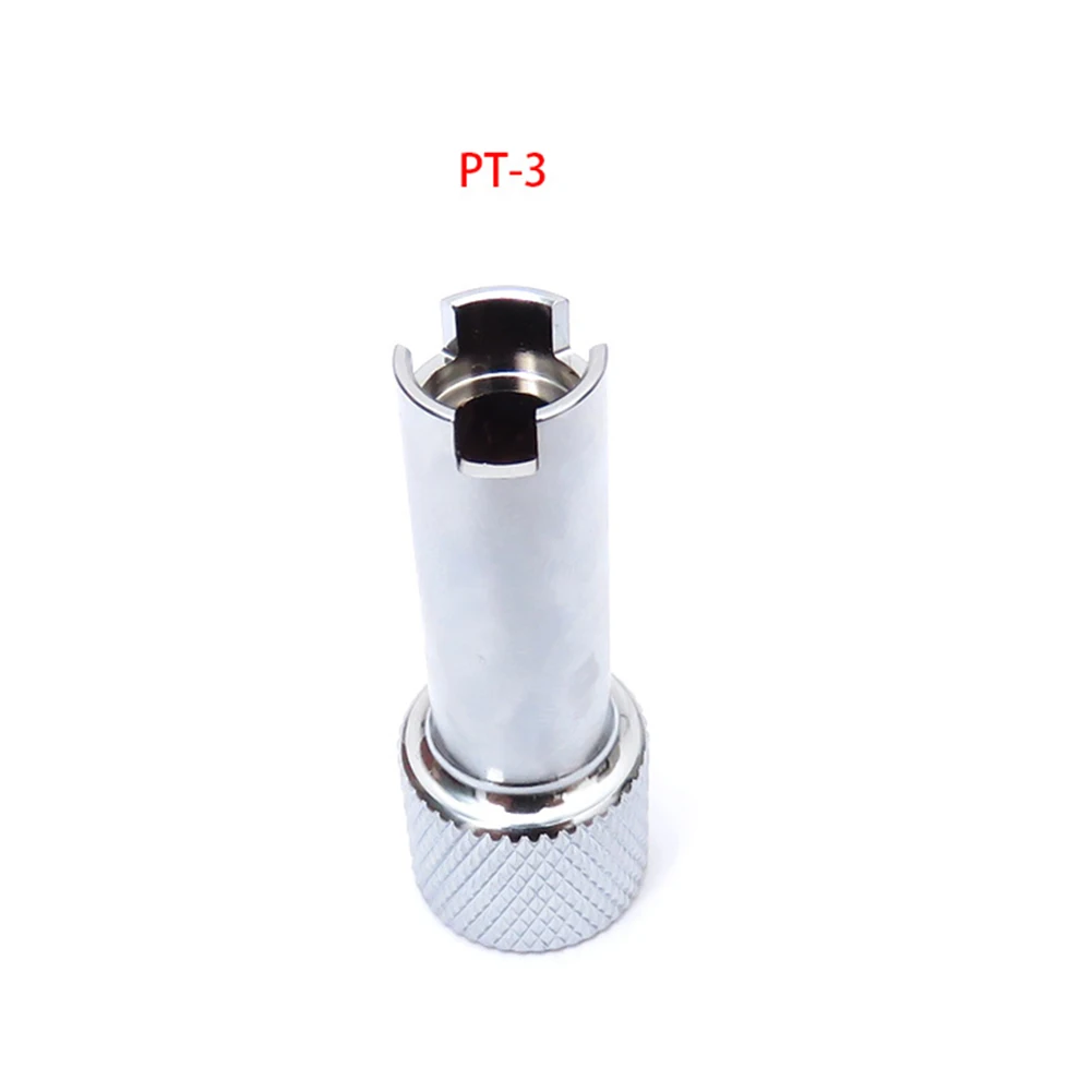 PT-3/PT-4 Poppet Adjust Tool Diving Silver Chrome Plated Copper Mechanical Non-Adjustable 50*15mm High Quality