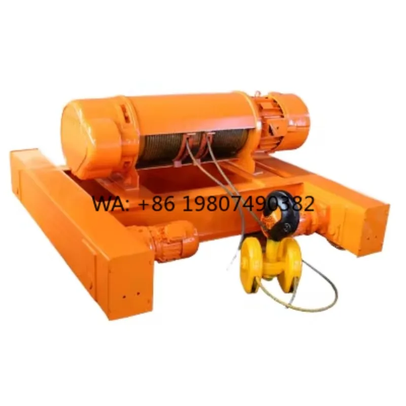 380V Heavy Duty Electric Wire Rope Hoist Industrial Lifting Tool For Goods Drywall Panels Farm And Mine Daily Hoisting Work