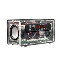 DIY Bluetooth Speaker Kit with FM Radio DIY Soldering Project Practice Solder Assembly DIY Electronic Kit Component 2*3W Speaker