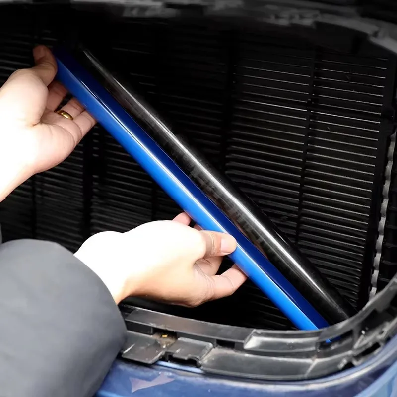 ل BMW 5 6 7 سلسلة F10 F11 F12 F13 F18 F01 F02 F03 F04 F06 F07 X1 F48 X2 F39 سيارة الجبهة مصبغة شرائط الكسوة غطاء الملحقات