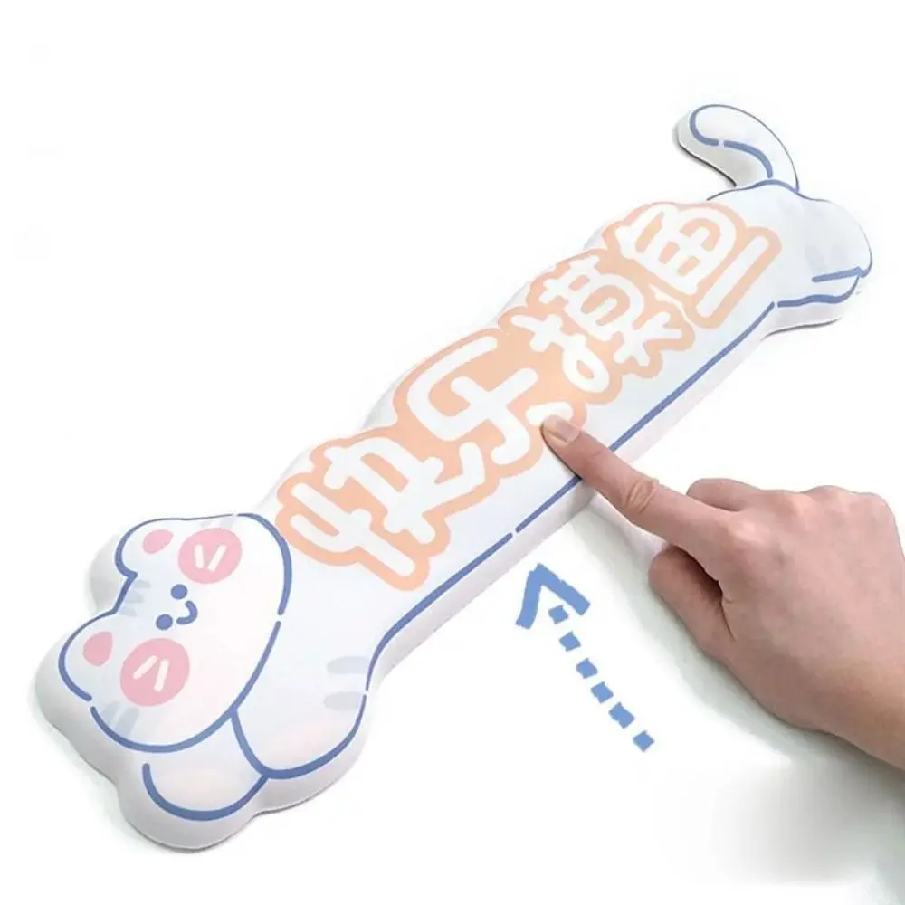 

Ergonomic Cat&Fish Mouse Pad Non-Slip Wrist Rest Cartoon Cat Keyboard Pad Kawaii Silicone Anti-skid Mouse Pad Office Supplies