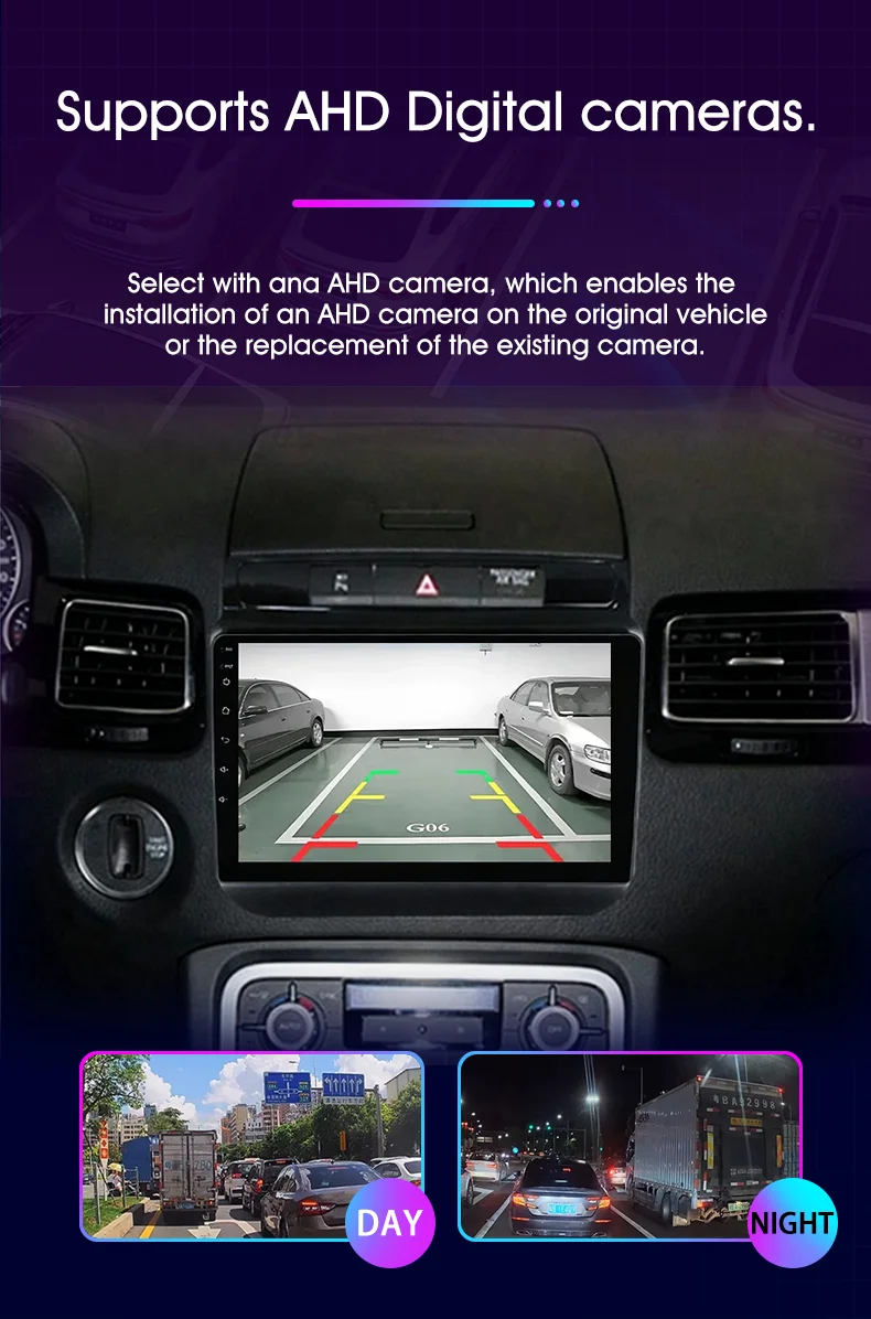 وحدة رأس شاشة تعمل باللمس عالية الدقة لسيارة فولكس فاجن طوارق FL NF 2010 - 2018 Carplay راديو السيارة أندرويد نظام ملاحة تلقائي GPS FM BT Autoradio