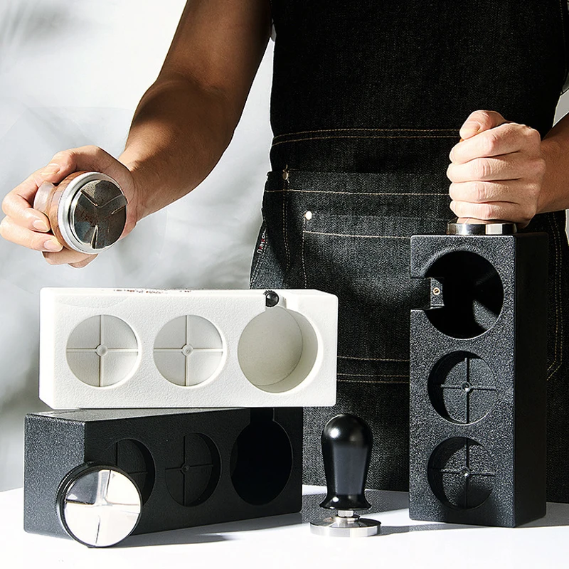 

Держатель портафильтра для эспрессо, подставка для распределителя тампера, подходит для портафильтра 51 мм, 54 м, 58 мм, регулируемые аксессуары для кофе