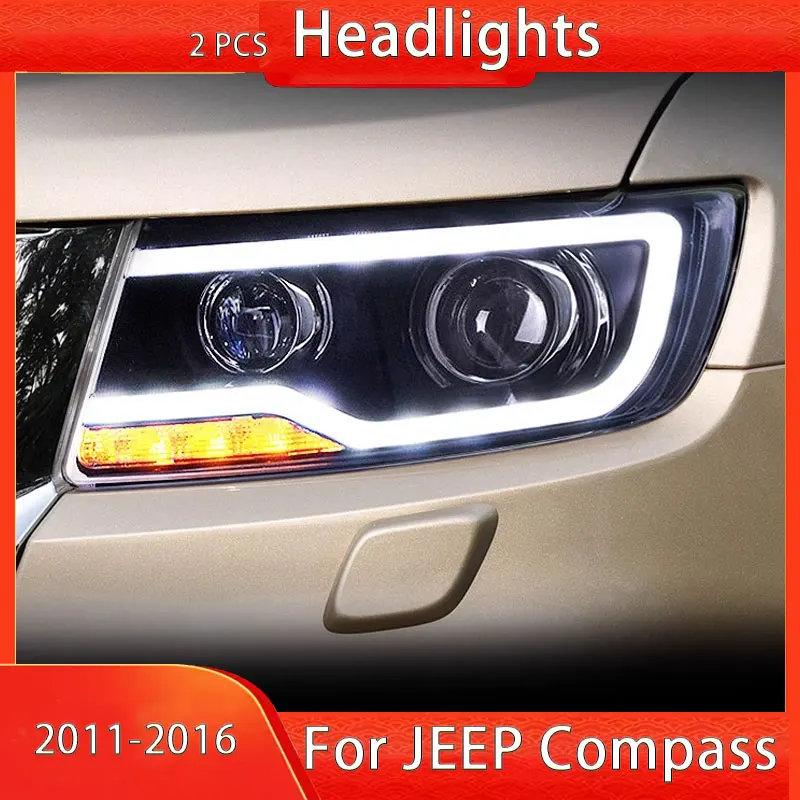 

Фонарь для JEEP Compass Передняя фара 2011-2016
