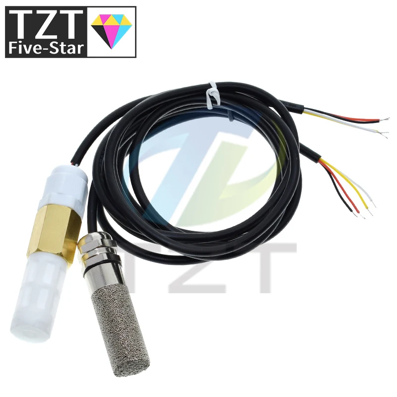 Digital Temperature Humidity Sensor Probe Transmitter Module RS485 RS 485 Modbus RTU Waterproof Indoor Detection & Acquisition