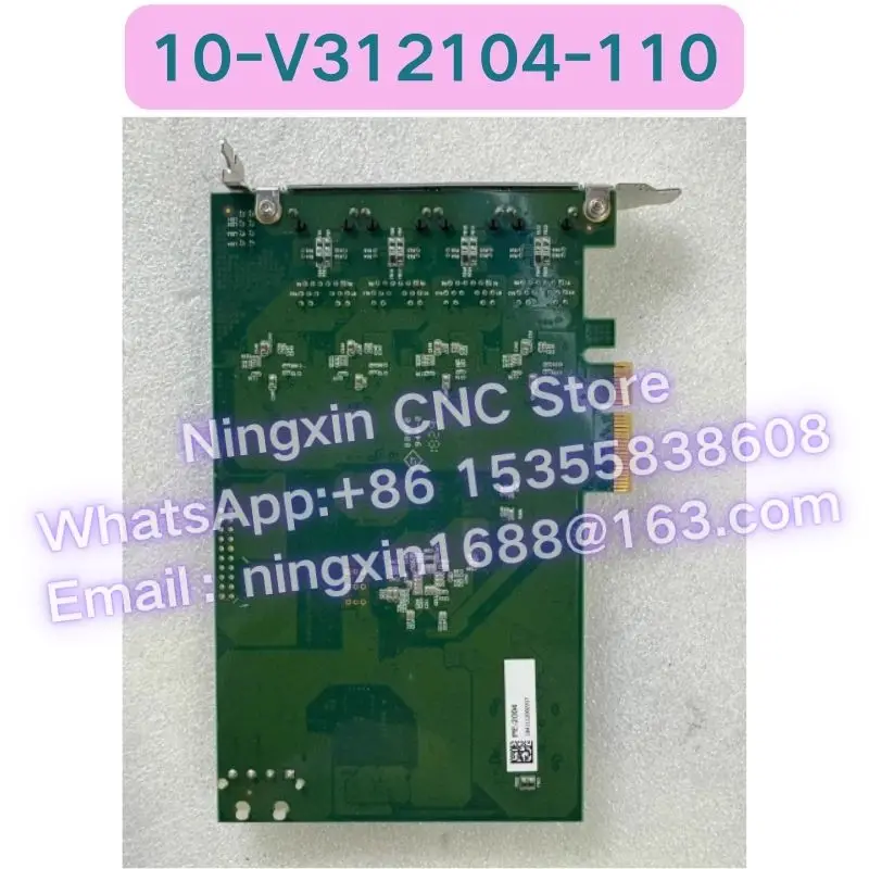 Second-hand Industrial image acquisition card PCI-e POE PE-2000 ROB P/N: 10-V312104-110 Functional test OK Fast delivery