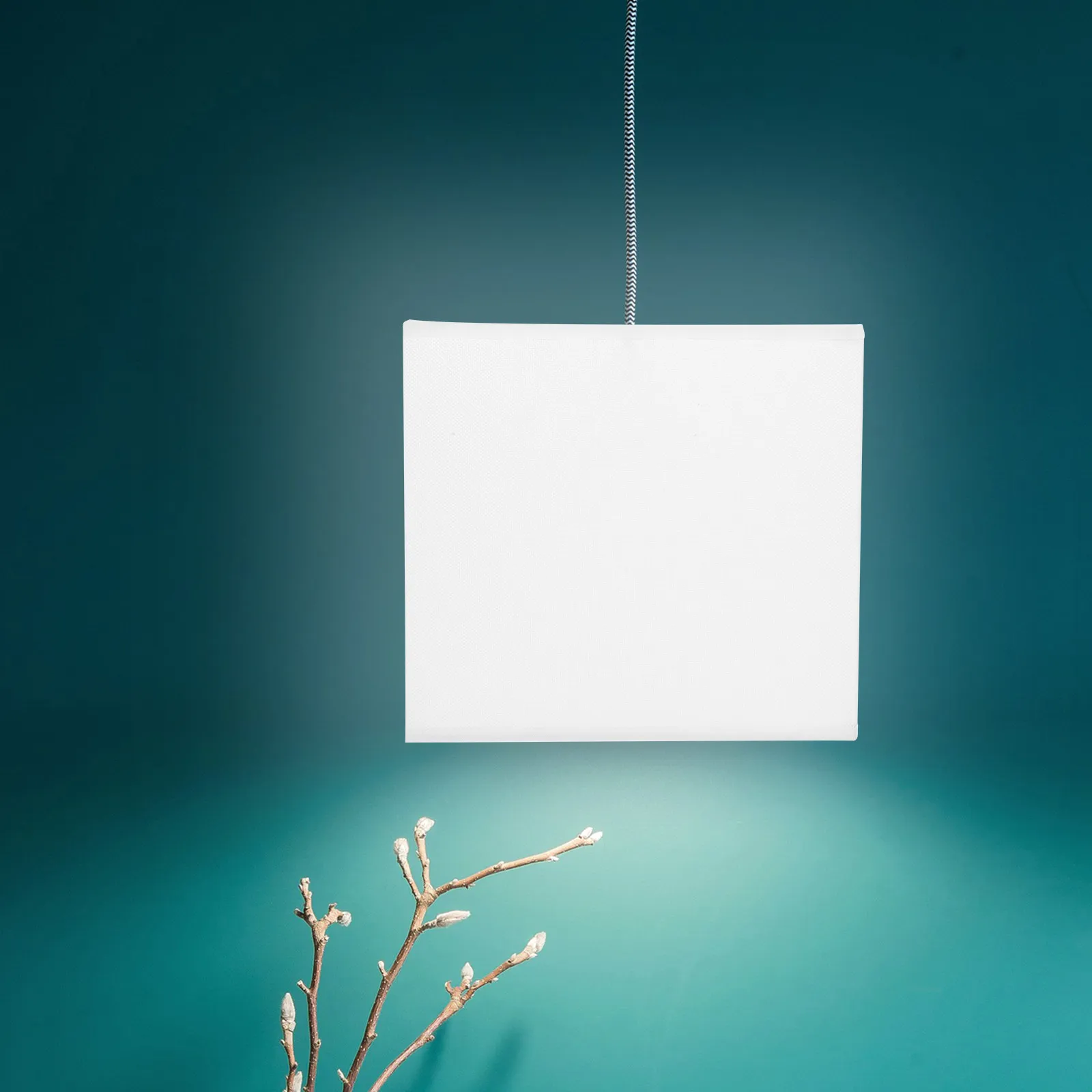 

Прямоугольный тканевый абажур в простом стиле для настольной лампы, для спальни, гостиной, кабинета, сменный абажур для домашнего освещения