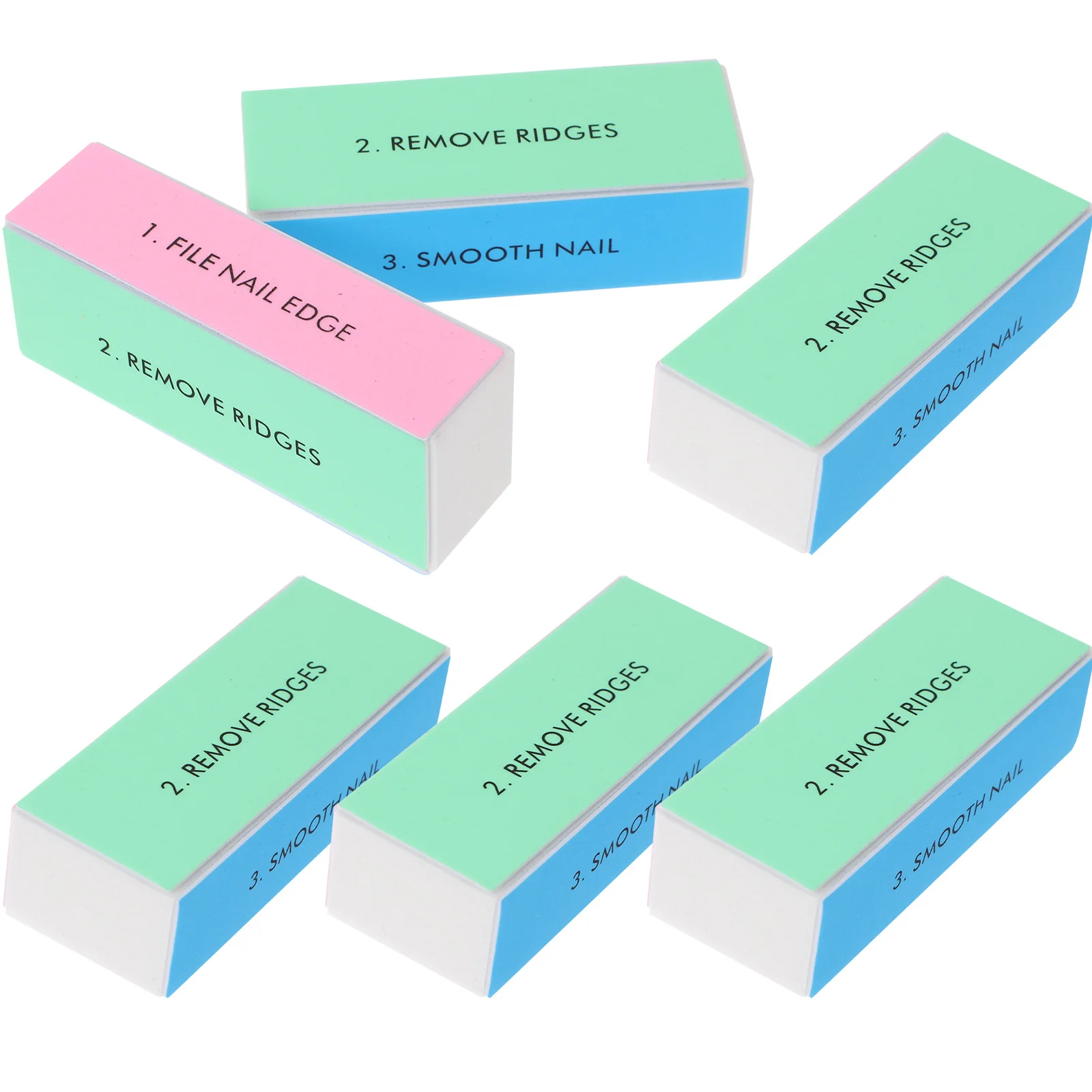 

10 шт., губка для ногтей, пилочки для ногтей, моющийся шлифовальный блок для натуральных накладных ногтей, блеск и гладкий уход