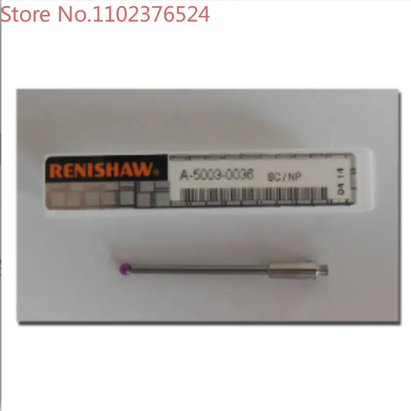 

Renishaw UK three coordinate measuring needle A-5003-0036 probe Ruby probe