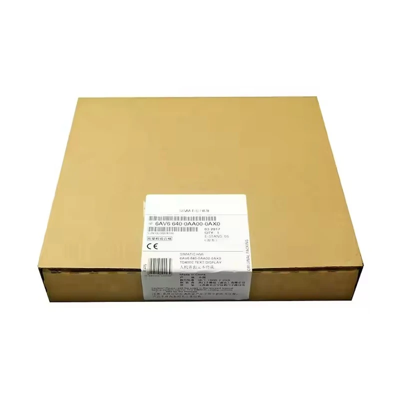 

Продукты Spot Stock 6AV6 640-0AA00-0AX0 6AV6640-0AA00-0AX0 Текстовый дисплей Совершенно новый оригинальный доступный контроллер Plc