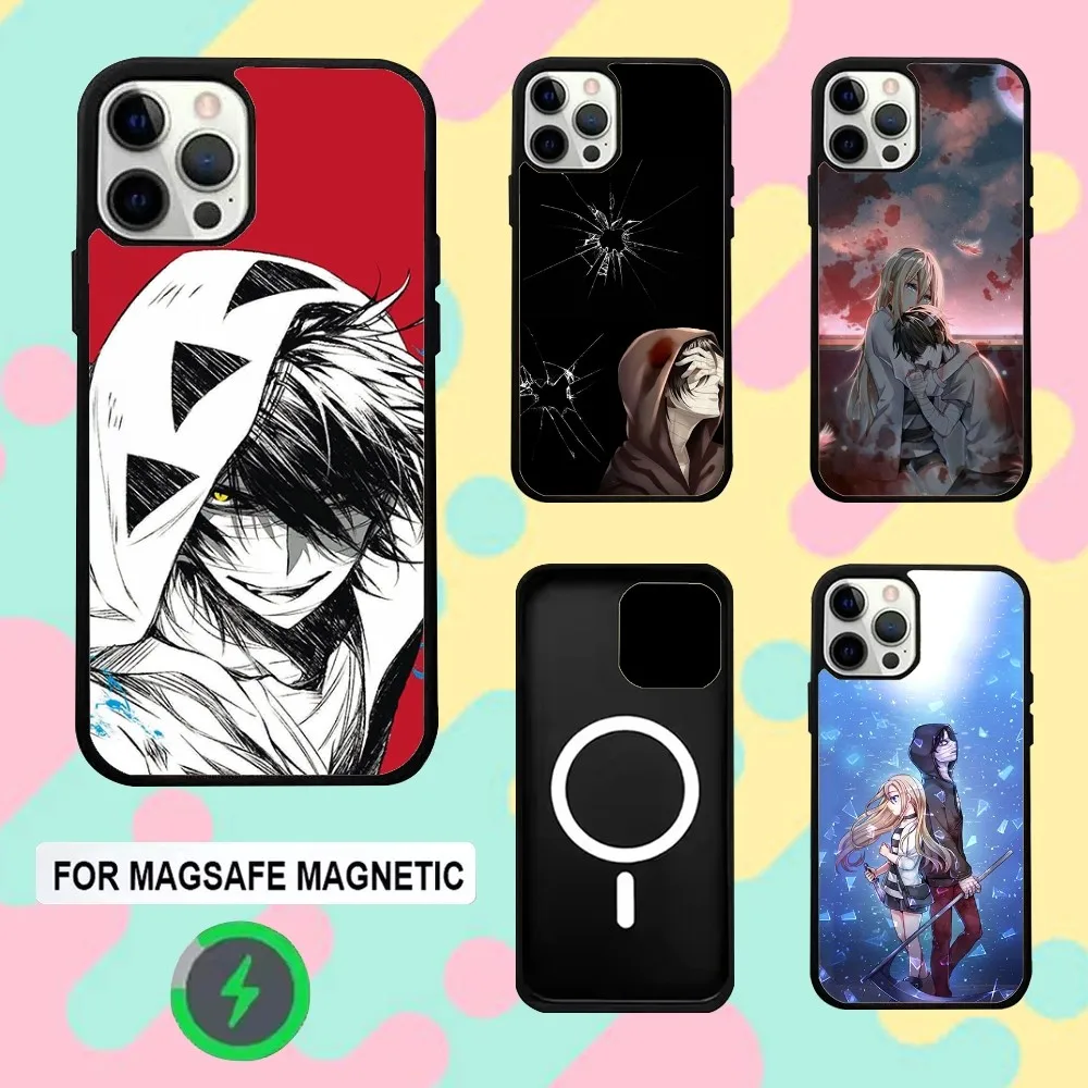 

Anime Angel of Death Phone Case For iPhone 16e,16,15,14,13,12,11,Plus,Pro,Max,Mini Magsafe Magnetic Wireless Charging