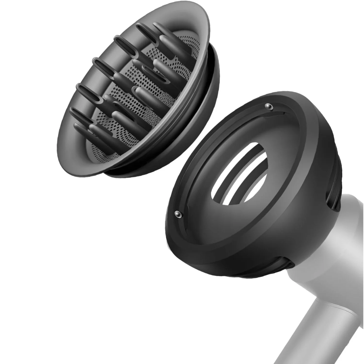 

2-in-1 Upgraded Diffuser Nozzle for Supersonic Dryer - Wave & Curl Attachment, Compatible with HD01/02/03/04/08/15/16