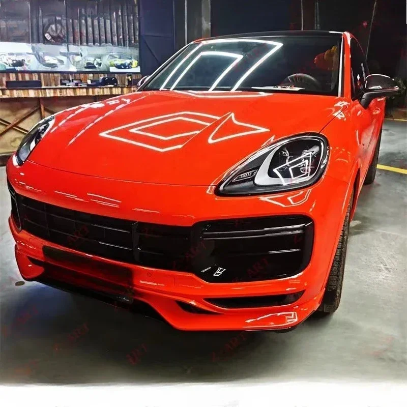 9Y0 9YA  Polypropylene Front Lip   E3 Plastic Front Chin  Sports Car Wind Lip Spoiler 2018-2023