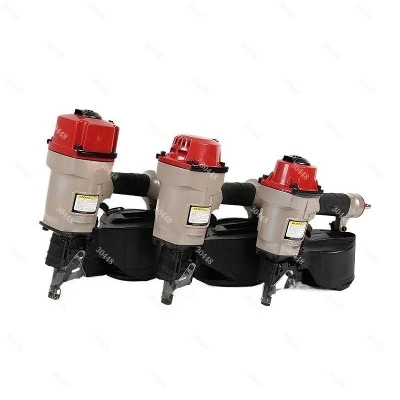 Pneumatic Coil Nail Gun CN55 CN70 CN80 Nailer for Wooden Pallets and Carton Boxes with Smooth or Threaded Nails