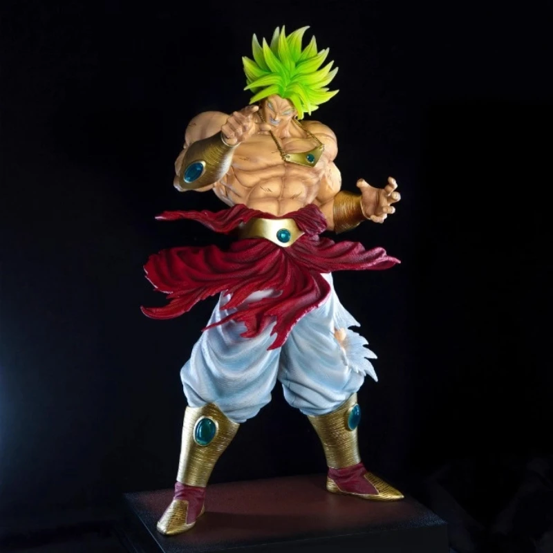Dragon Ball JT 50 cm Super Saiyan Broly Actiefiguren GK Assembly Model Kit Grote Sculptuur Desktop Ornament Anime Speelgoed jongen Gift