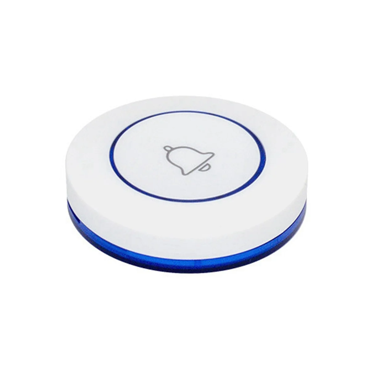 HEIßER Ruftaste Restaurant Pager 433 MHz Drahtlose Türklingel Glocke Taste für Home Security Alarm System Hardware Blau
