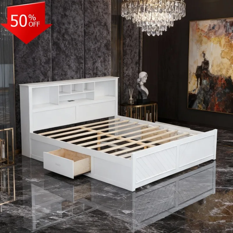 

Single Bed Frame Queen Beds Home Furniture Bed Bases and Frames Bedroom Beds on Clearance People Double Sofa Murphy Full King