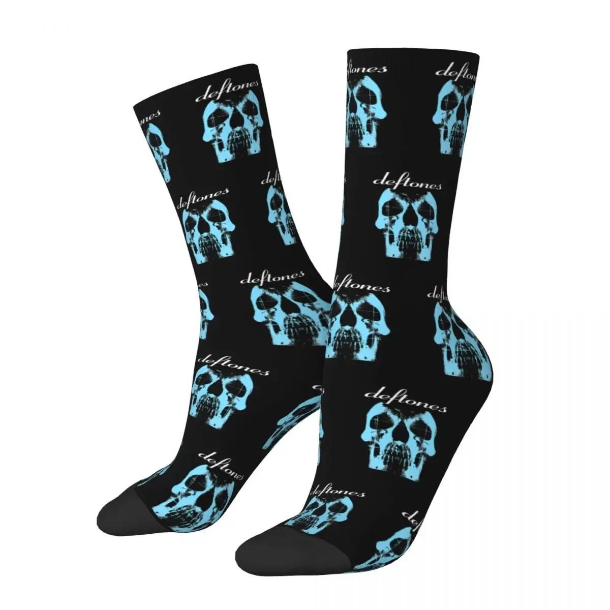 Winter Warm Colorful Women Men Deftones  Punk Socks Rock Music Breathable Basketball Socks