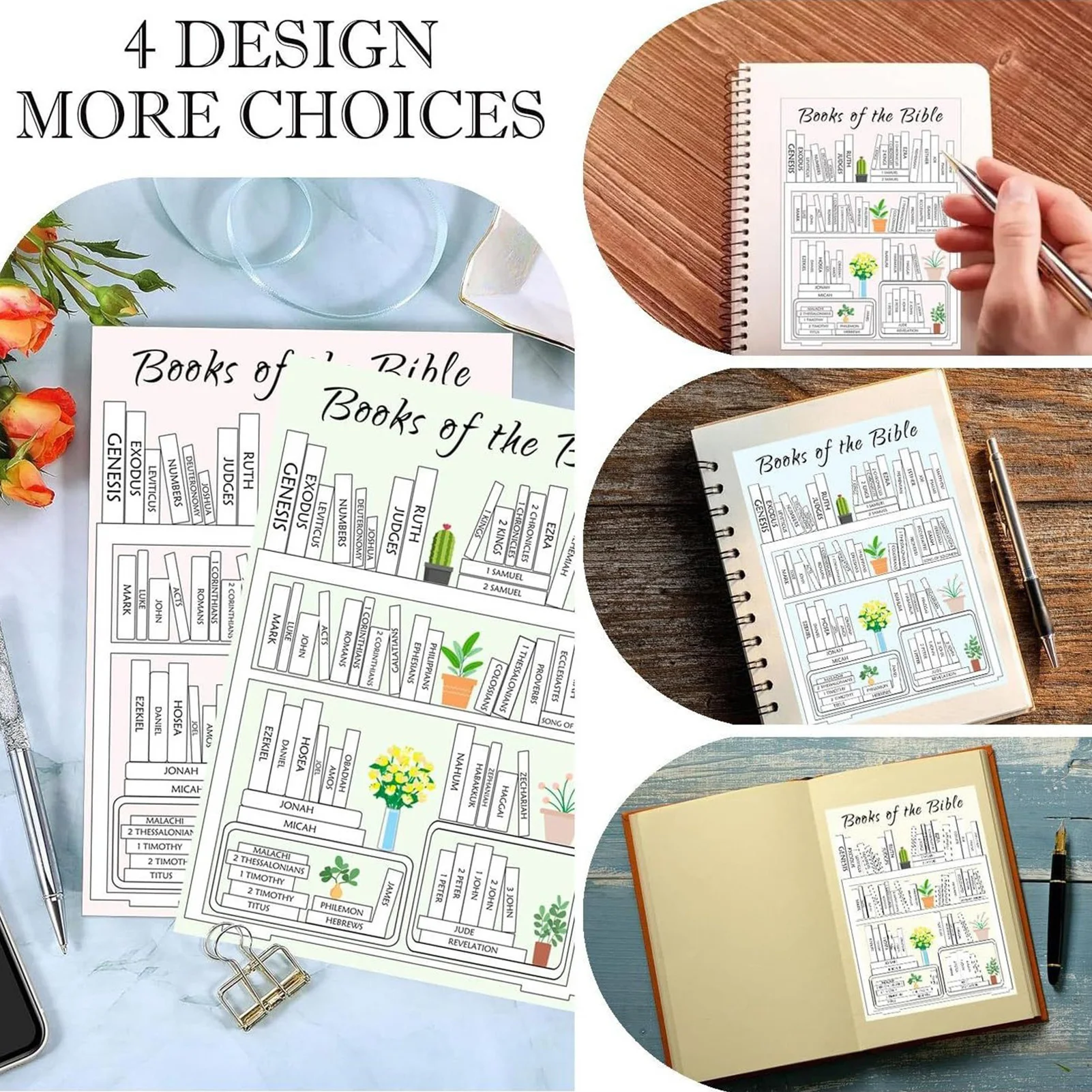 ملصقات الكتاب المقدس 8 أدوات تعليمية وقراءة ملصقات مذكرات مسيحية للأطفال ملصقات تعلم التقدم أداة التعلم