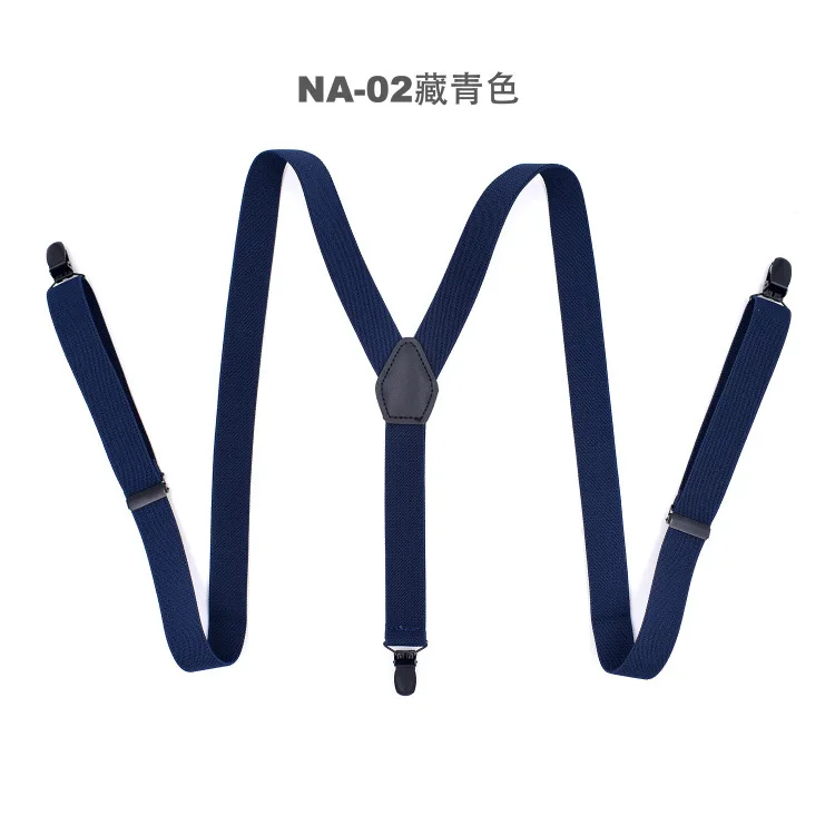 Fornitura per adulti triple strap 2.5cm pantaloni unisex cinturino accessori neri una generazione.