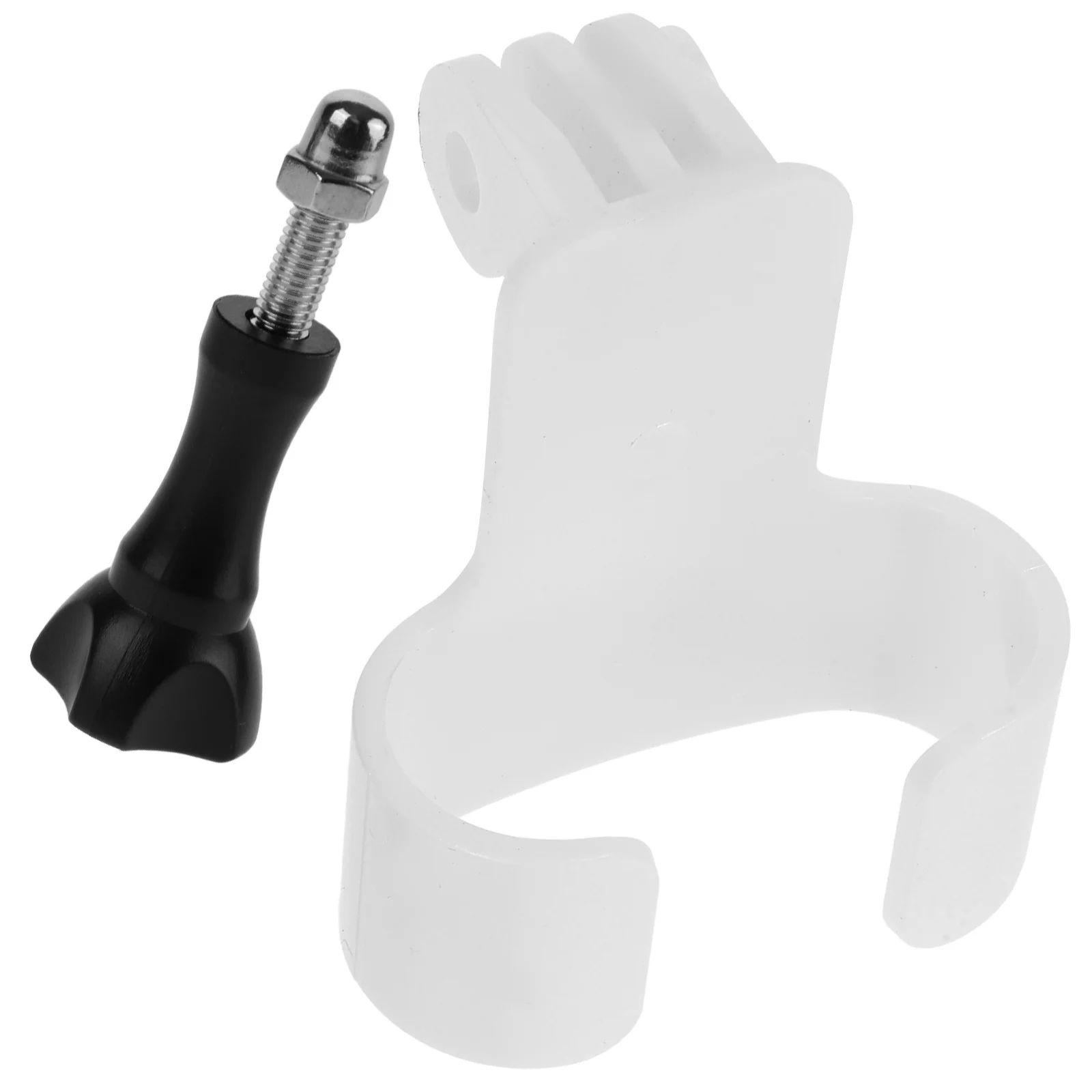 1 セットカメラホルダー耐久性のある水中カメラマウントプラスチックステンレス鋼ラックダイビングアクセサリー