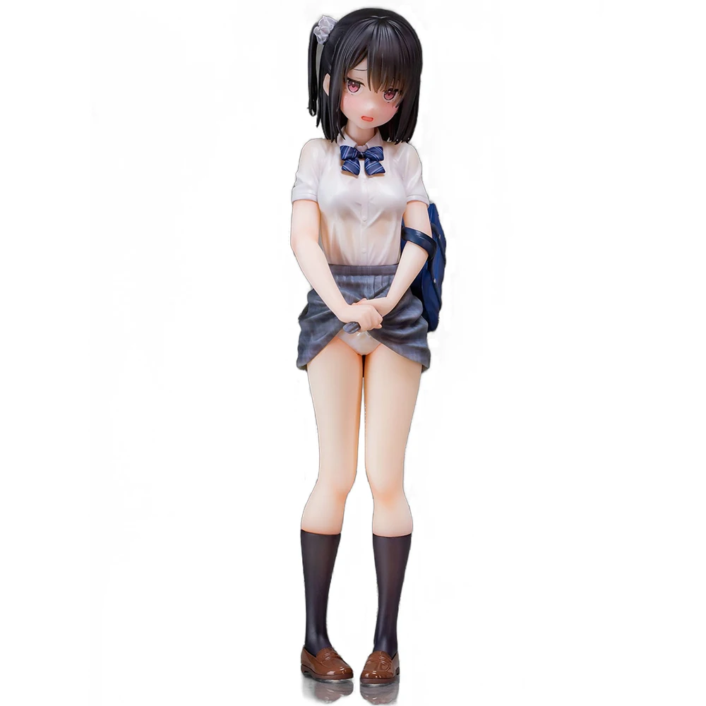 20cm Anime Ich bin zurück Shizuku Chan Figur stehend Matrosen anzug jk verkleiden Modell Spielzeug Geschenk Sammlung Aciton Figur