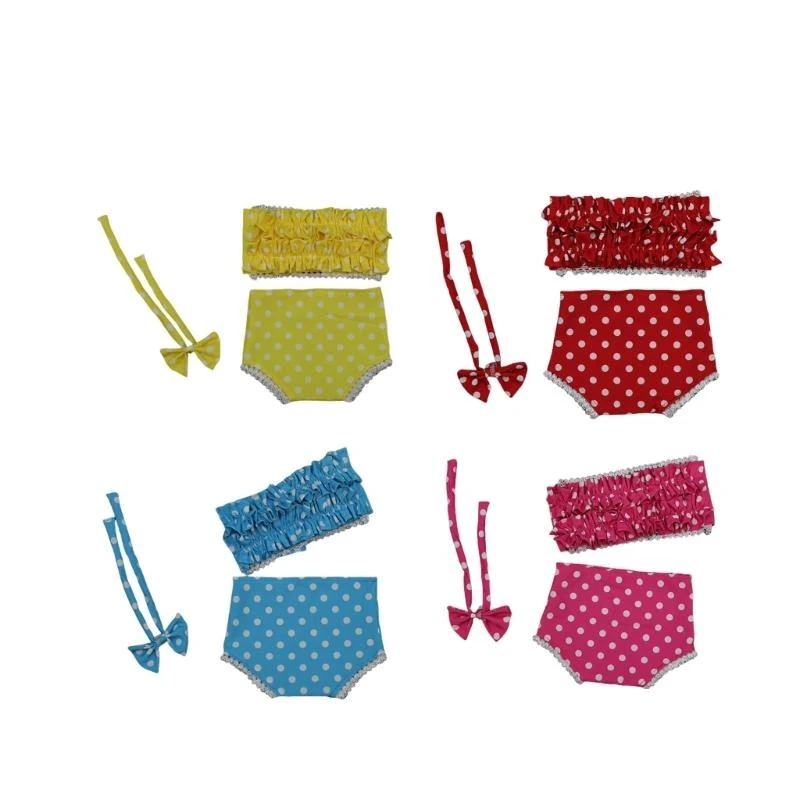 

Детский купальник для фотографии для новорожденных фотосессии бикини с волосами 4xbc