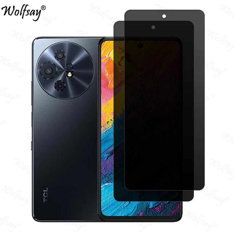 Anti-Spy Tempered Glass For TCL 60 XE NxtPaper Privacy Screen Protector TCL 60 XE NxtPaper Glass For TCL 60 XE NxtPaper Glass