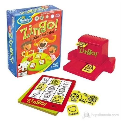 Zingo Bingo Met Een Zing Engels Mind Game