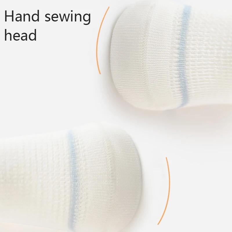 Lightweight Baby Long Socks Cool Summer Wear Baby Stockings Cotton Long Newborn Socks For Baby Girl And Boy