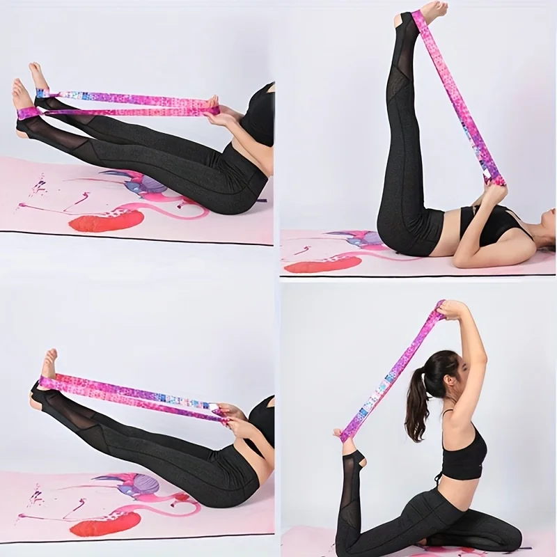 Adjustable Yoga Mat Strap Yoga Mat Bundle Strap Shoulder Straps Sports Stretch Strap Floor Mat Storage Strap Yoga Mat Bag