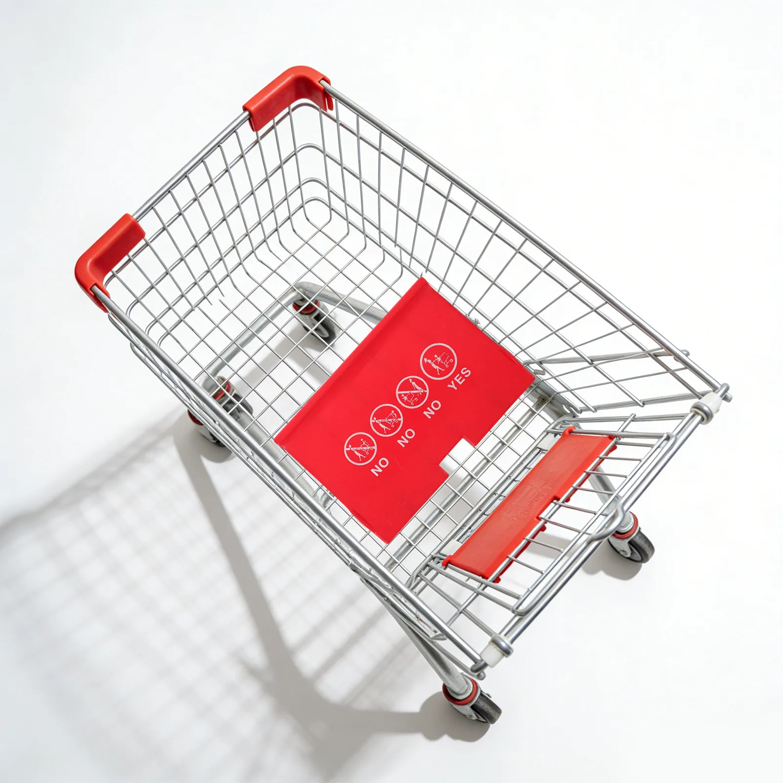 

Shopping Cart Child Board Insert Durable Easy Install Toddler Grocery Safety Board Comfortable Kids Cart Chair Replacement