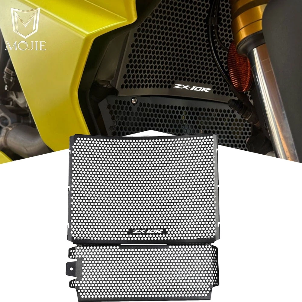 

For Kawasaki NINJA ZX10R Ninja ZX-10R ZX 10R 2021 2022 2023 2024 2025 2026 Motorcycle Radiator Guard Grille Cover Protector
