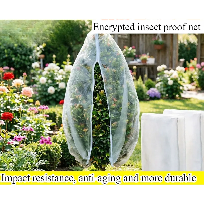 Fruit tree insect-proof mesh cover mesh yarn anti-bird vegetable greenhouse special eye protection blueberry protection net