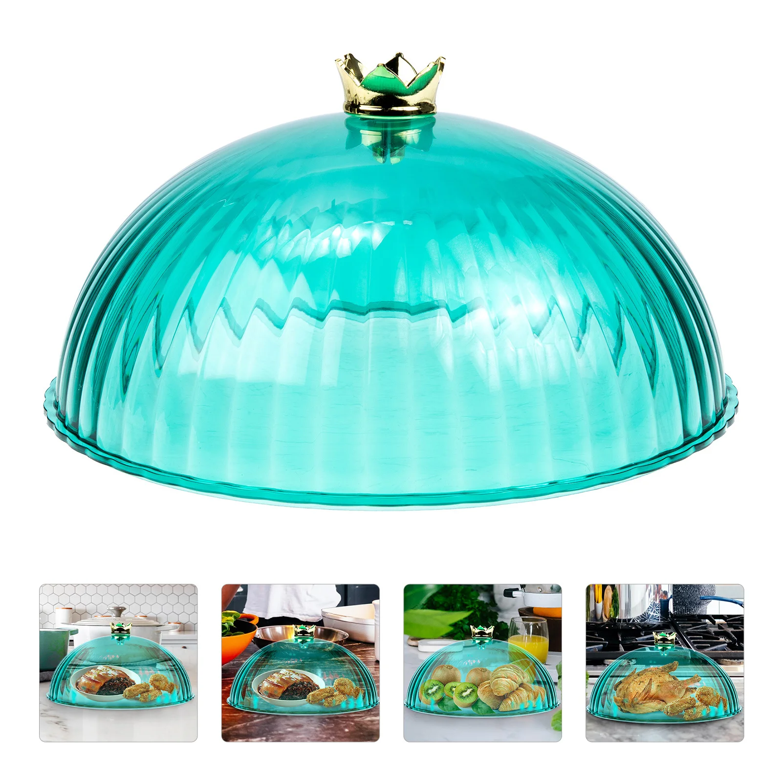 

Fresh-Keeping Cover Household Food Protector Lightweight Easy to Store and Use for Meals Dish Cover Table Food Protector