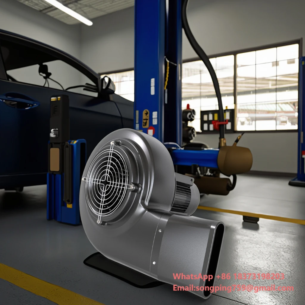 

380 В 50 Гц 3-фазный автоматический вентилятор для автомойки Бесконтактный вентилятор для автомойки и сушилки