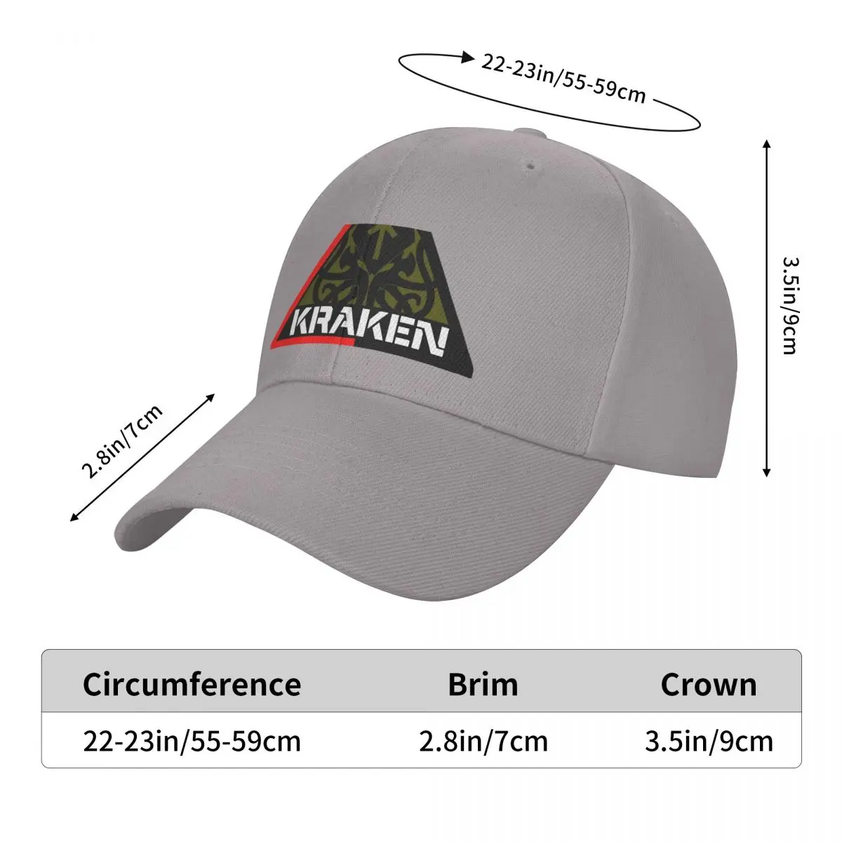 Army Ukraine Ukrainian Kraken Special Unit Forces Kraken Fashion Baseball Cap Peaked Cap Men\'s Hat Women\'s Cap Sun Visor Ladies