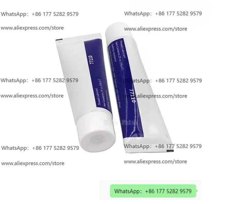 1Pcs water jet accessories imported blue oil blue glue anti-lock anti-dead glue thread grease blue oil