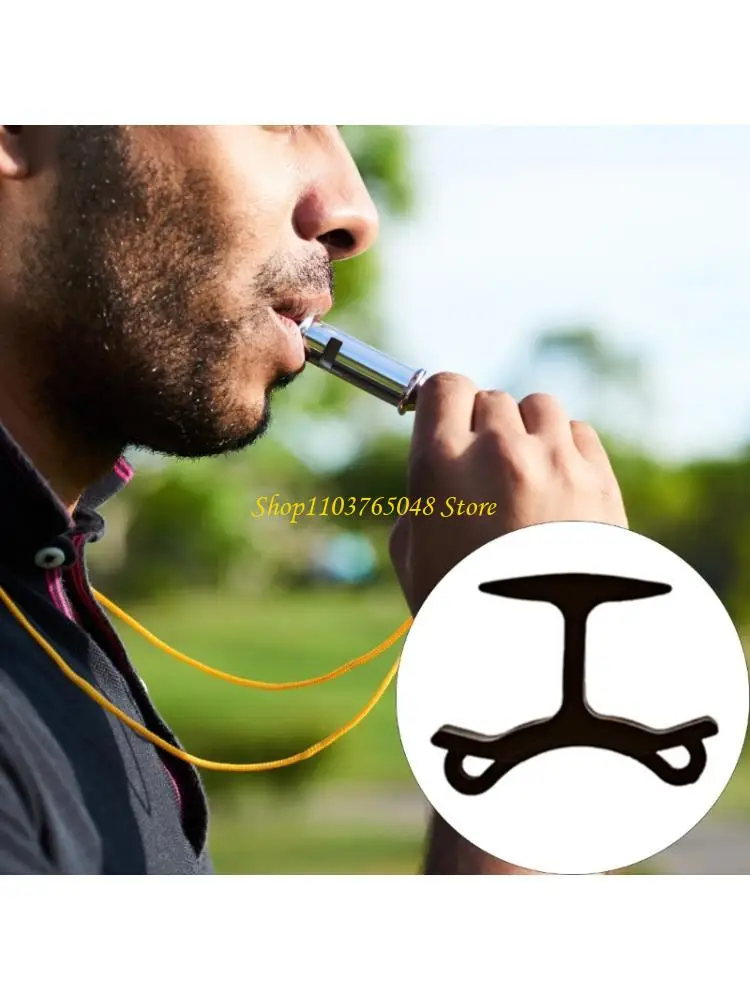 

R53E Набор из 5 зажимов для пальцев из ПВХ для свистков для судей в баскетболе и футболе, обеспечивающих безопасное крепление во