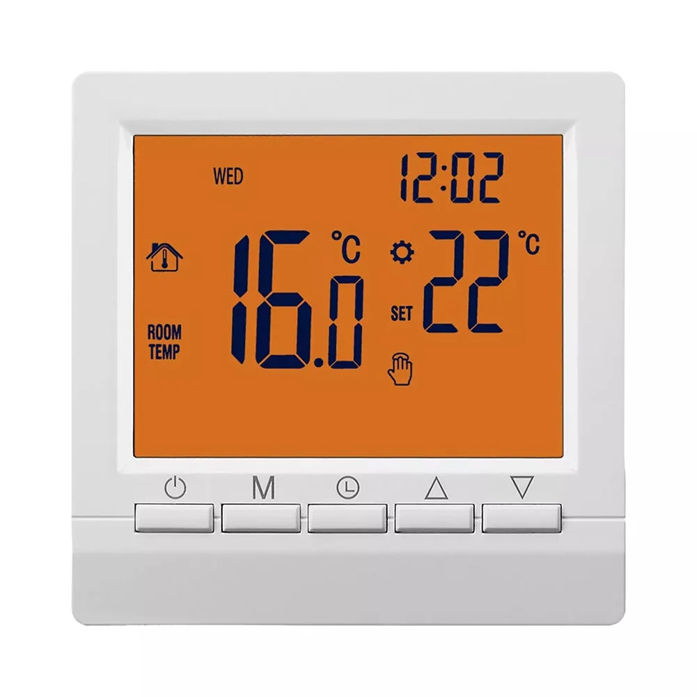 

Eye Protection Screen Bedrooms LCD Screen Thermostat Programmable Thermostat Customizable Settings Digital Display