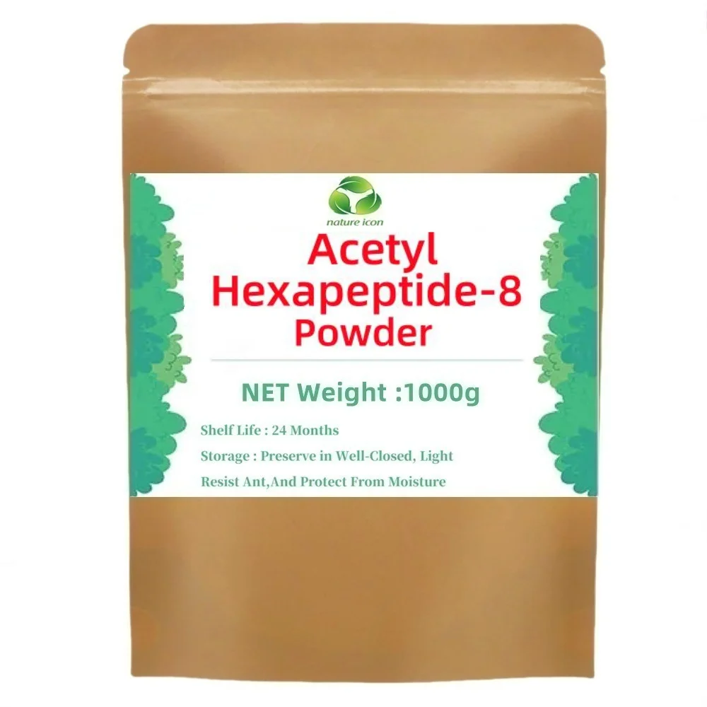 Acetil Hexapeptide-8, remoção do enrugamento, material cosmético, pó do hexapeptide, 50-1000g