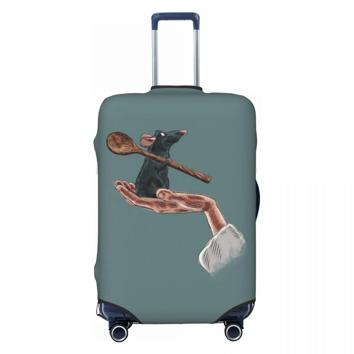 

Защитный чехол для чемодана с милым принтом «Рататуй», пылезащитный, для путешествий