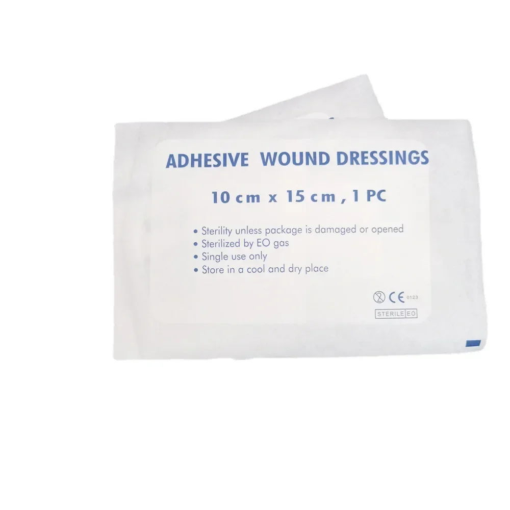 10 stücke Nicht-woven Medical Adhesive Hämostase Gips Wunden Dressing Pflaster Bandage Sterilisation Wunde Erste Hilfe Werkzeug