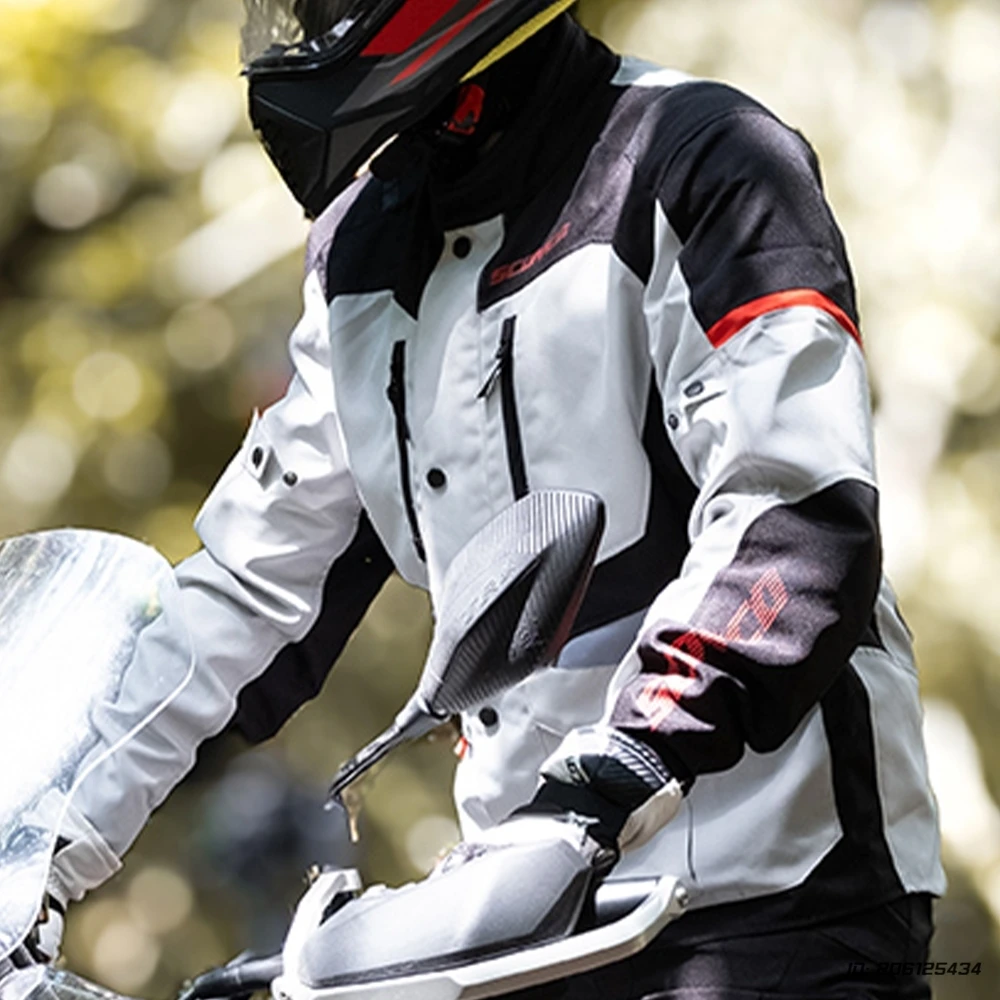 سترة دراجة نارية مضادة للسقوط ودافئة مناسبة لكل من الرجال والنساء مناسبة لركوب الدراجات على الطرق الوعرة في الخريف والشتاء #3