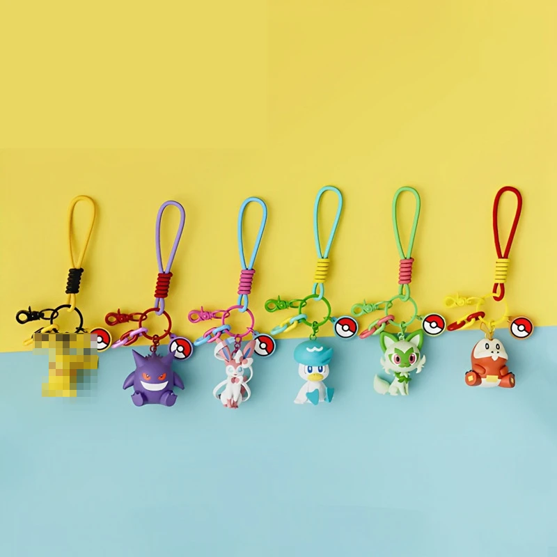 

Новый оригинальный брелок для ароматерапии с покемоном 2024, изысканный женский милый мультяшный кулон для сумки, ароматные маленькие аксессуары, подарки